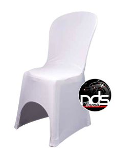 Housse de chaise ronde modèle Miami en coton et polyester